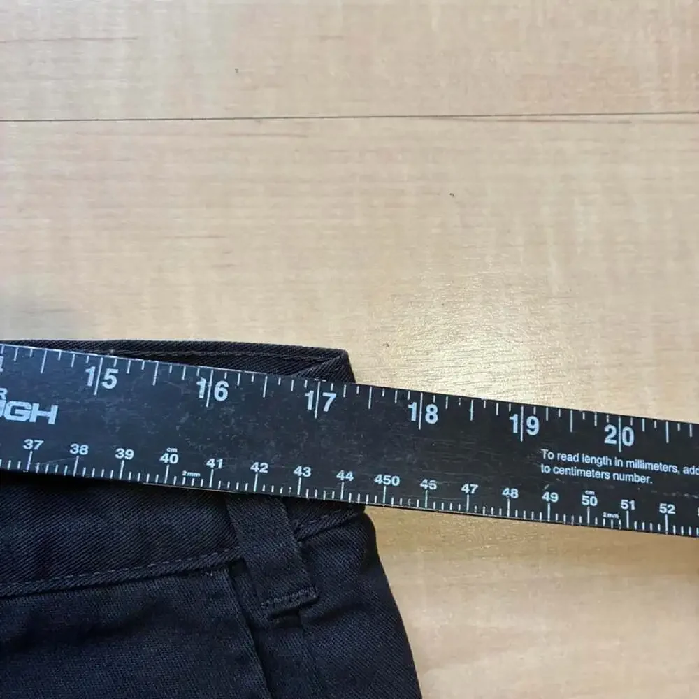Genuine Dickies Work Shorts Size 34 Black Loose Fit Skate Streetwear